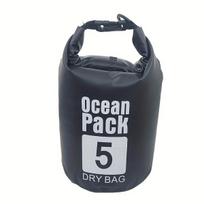 Vandeniui atsparus sausas krepšys Ocean Pack 5L,  Juoda