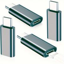 4 vnt. adapterių rinkinys iPhone USB-C,  Pilka