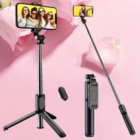 Asmenukių lazda ("Selfie sticks") Asmenukių lazda trikojis su pulteliu