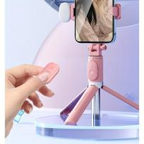 Asmenukių lazda ("Selfie sticks") Selfie lazda su trikoju ir šviesa