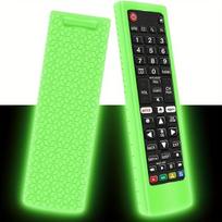 Išmaniojo (Smart TV) ir televizoriaus priedas Silikoninis nuotolinio valdymo dėklas,  Fluorescencinė žalia