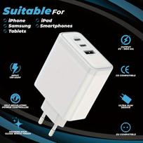 65W USB C įkroviklis su GaN technologija