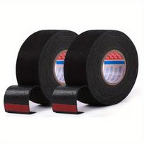 Lipni audinio juosta laidų izoliavimui, juoda, 32mm x 15m, Plotis: 32 mm (10 ritinių)