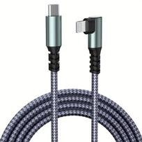 USB-C į Lightning įkrovimo laidas,  pilka