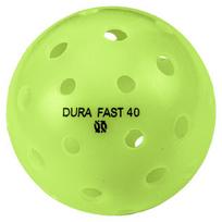 Onix Dura Fast-40 Piklbolo kamuoliukai, 4 vnt. neoninė žalia