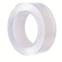 Skaidri daugkartinė nano dvipusė lipni juosta, 3 cm * 3 metrai