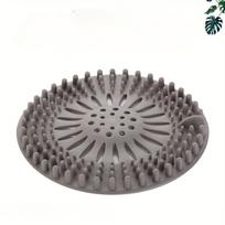 Plastikinis kanalizacijos sietelis plaukams,  Grindų kanalizacija pilka 1