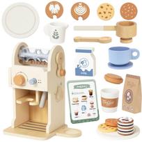 TOOKY TOY Medinis Kavos Aparatas Barista Espresso Rinkinys