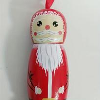 Medinis Kalėdų Senelio pakabukas