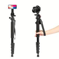 Lengvas aliuminis monopodas fotoaparatui