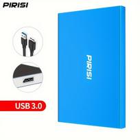 USB laikmena USB 3.0 nešiojamas kietasis diskas,  Mėlyna B