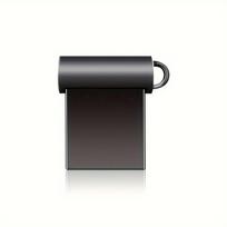 USB laikmena USB 2.0 flash atmintinė kompaktiška, pilka