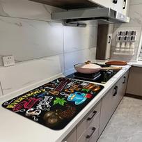 Rotango serviravimo padėklas su rankenomis, 40*60