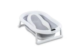 Sulankstoma vonia Bath & Care su termometru ir gultuku, grey