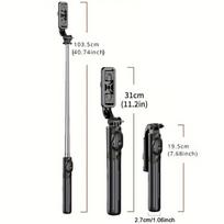 Asmenukių lazda ("Selfie sticks") Universali selfie lazda su trikoju