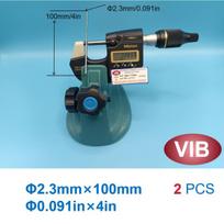 Volframo plieno apvalus strypas 2.3mm x 100mm, 2 vnt., Φ2,3 mm X 100 mm 2 vnt