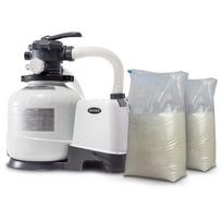 Smėlio filtro pompa 10500 l/h INTEX 26648 + 50 kg smėlio