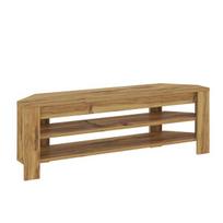 Kampinė televizoriaus spintelė Corner, 120x40x30 cm, ruda