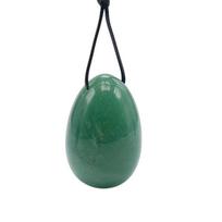 Natūralus jade kiaušinis Kegel pratimams, 40*25mm