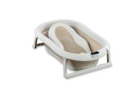 Sulankstoma vonia Bath & Care su termometru ir gultuku, Beige
