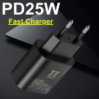 25W USB C kroviklis telefonams