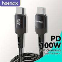 USB-C PD 100W greito įkrovimo laidas,  Juoda-2