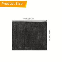 Skalbimo mašinos antivibracinis kilimėlis 60x60 cm, 2 vnt 60*60cm