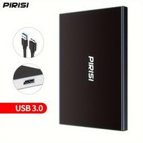 USB laikmena USB 3.0 nešiojamas kietasis diskas,  Juoda