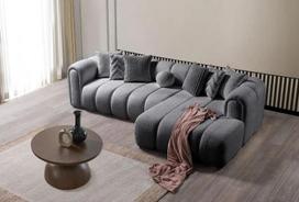 Sofa N-Line Right, pilka