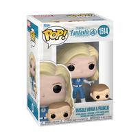 Funko Pop! Marvel: The Fantastic Four: First Steps - Invisible Woman & Franklin