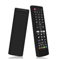 Išmaniojo (Smart TV) ir televizoriaus priedas Silikoninis nuotolinio valdymo dėklas,  Juoda