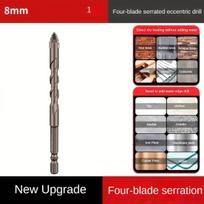 Universalus grąžtas plytelėms, betonui, metalui, stiklui, 8mm-1vnt