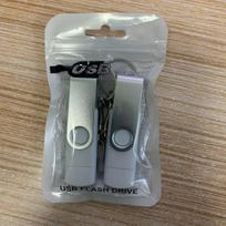 USB laikmena Dvigubas USB atminties raktas,  Baltas