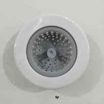 Sietelis virtuvės silikoninis filtratorius,  Smėlio spalva