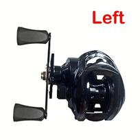 Baitcaster žvejybos ritė 18+1 guoliai,  Juoda
