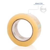 Skaidri pakavimo lipni juosta, 48mm x 50m, Gelsvi 43MM*60Y/5 rulonai