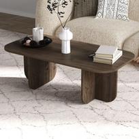 Kavos staliukas Becaj Walnut, 120x60x41,4 cm, reišutmedžio spalvos