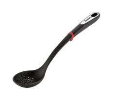Tefal - Virtuvinis šaukštas su skylutėmis INGENIO juodas