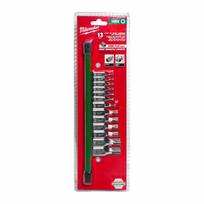 MILWAUKEE TORX antgalių rinkinys 13 vnt. 1/4+3/8