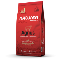 Sausas maistas suaugusiems šunims ir šuniukams su ėriena – Naturea Naturals Adult & Puppies Lamb