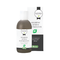 Natural Derma Pet šampūnas šunims su sidabru ir juodu moliu, 200 ml