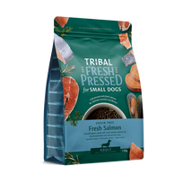 Šalto spaudimo mažų veislių suaugusių šunų maistas su lašiša – Tribal Fresh Pressed Adult Small Breed Salmon