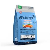 Marly & Dan sausas maistas vidutinio dydžio veislių suaugusiems šunims su lašiša - Adult Medium Breed Salmon