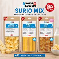 SwissCowers Trio Rinkinys – Sūrio Mix