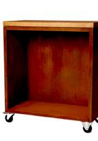 ONFIRE TCR – „Corten“ darbo stalas su ratukais ir atviru skyriumi