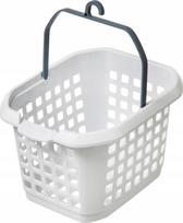 Dėžutė skalbinių segtukams 5five Simply Smart, balta sp., 22.5 cm x 13.5 cm
