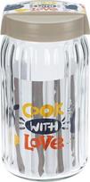 Birių produktų indas Home Styling Collection, 1.6 l, skaidri sp.