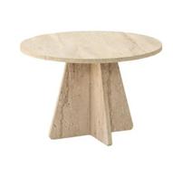 Kavos staliukas Mushroom, 60x60x40 cm, smėlio