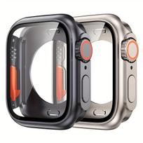 Išmanusis laikrodis Apsauginis dėklas Apple Watch,  Titano auksas + originalus juodas