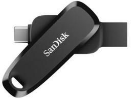 USB laikmena Zibatmiņa SanDisk Ultra Slider USB Type-C + USB-A 64GB Black